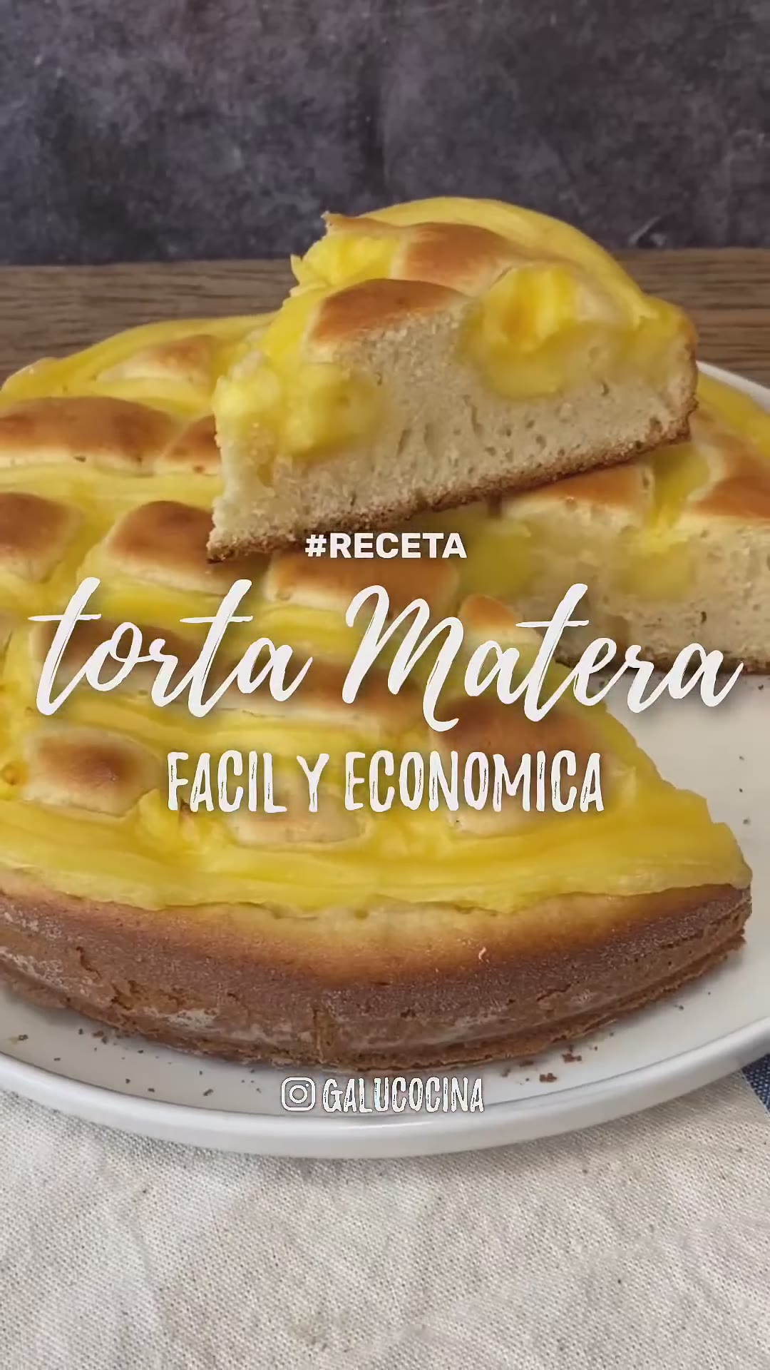 Torta Matera | Receta Fácil y Económica para la Merienda