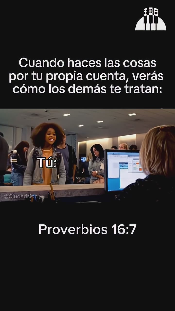 Cuando caminas con Dios hasta quienes te ignoraban comienzan a tratarte con respeto 🙏❤️ #ciudadsion