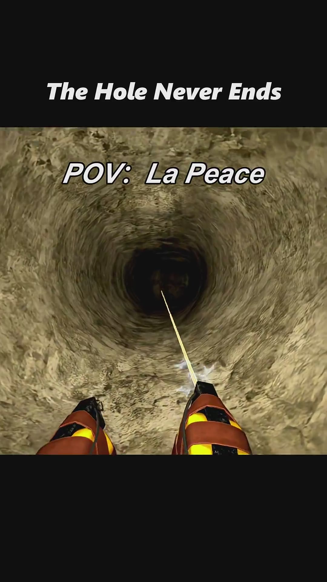 POV: La Peace in The Hole Never Ends#theholeneverends #vrgaming #fyp #quest2 #quest3