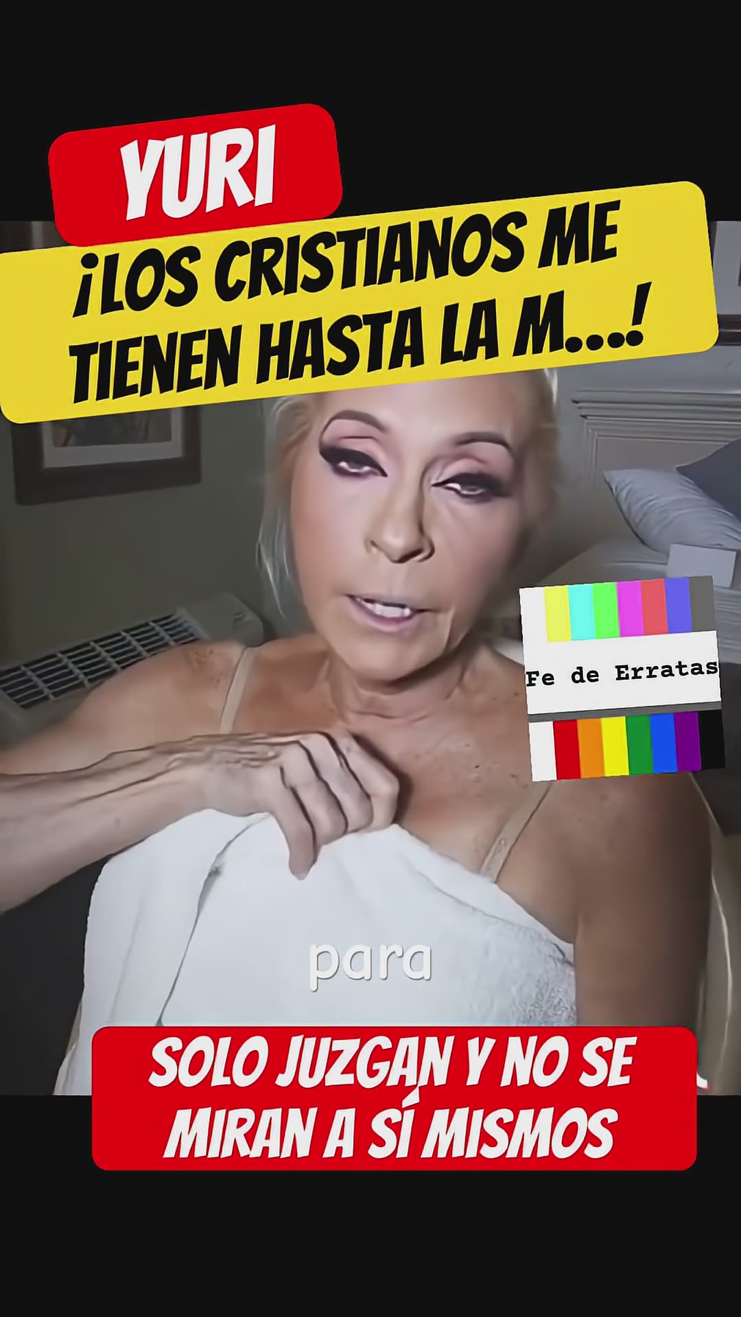 ⚠️ ME CANSÉ DE SER CRISTIANA! #YURI #chismes #celebridades #noticias #virales #farandula