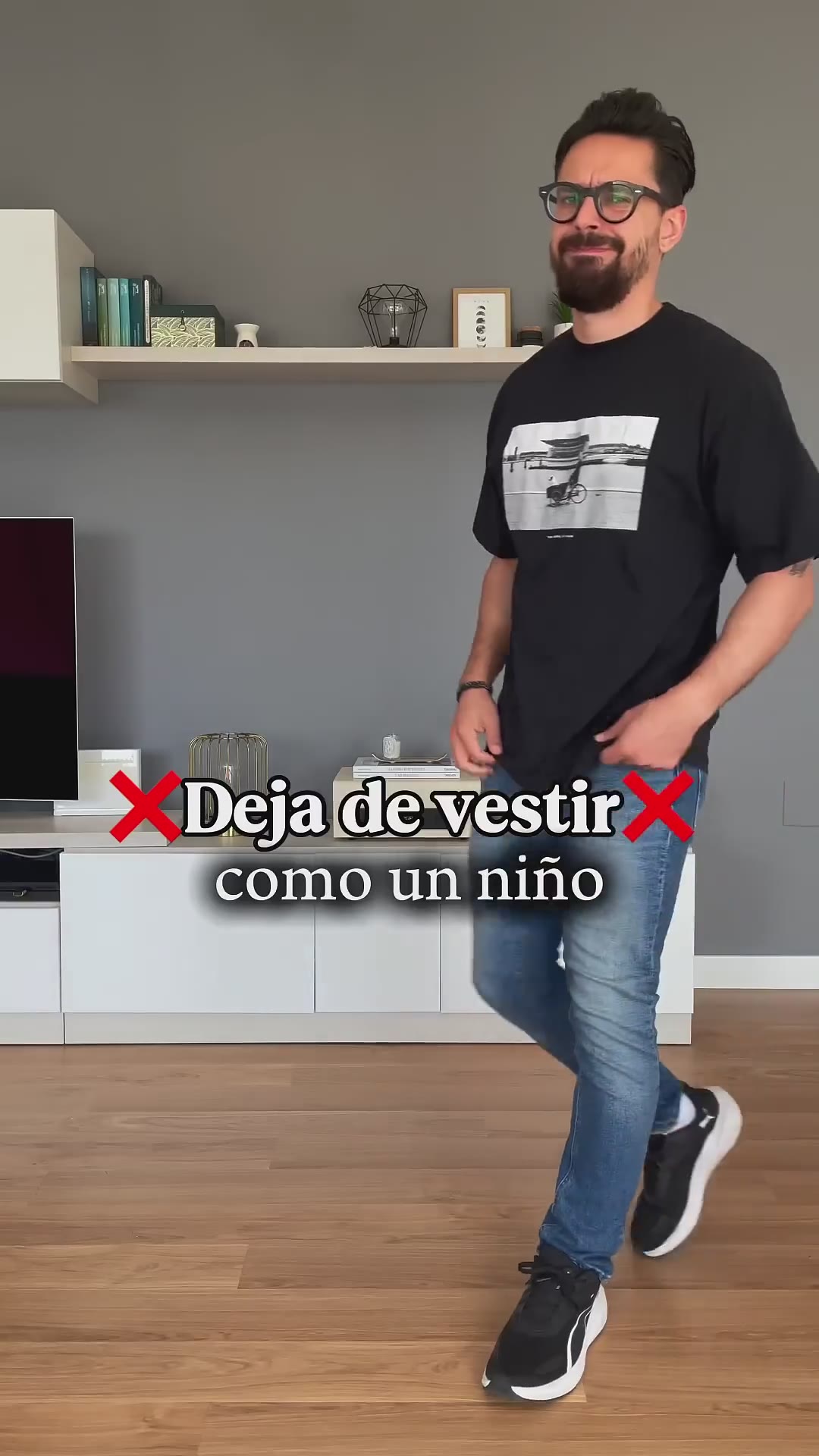 ❌Deja de vestir como un niño. #modamasculina #modahombre #vestirbien #ropahombre