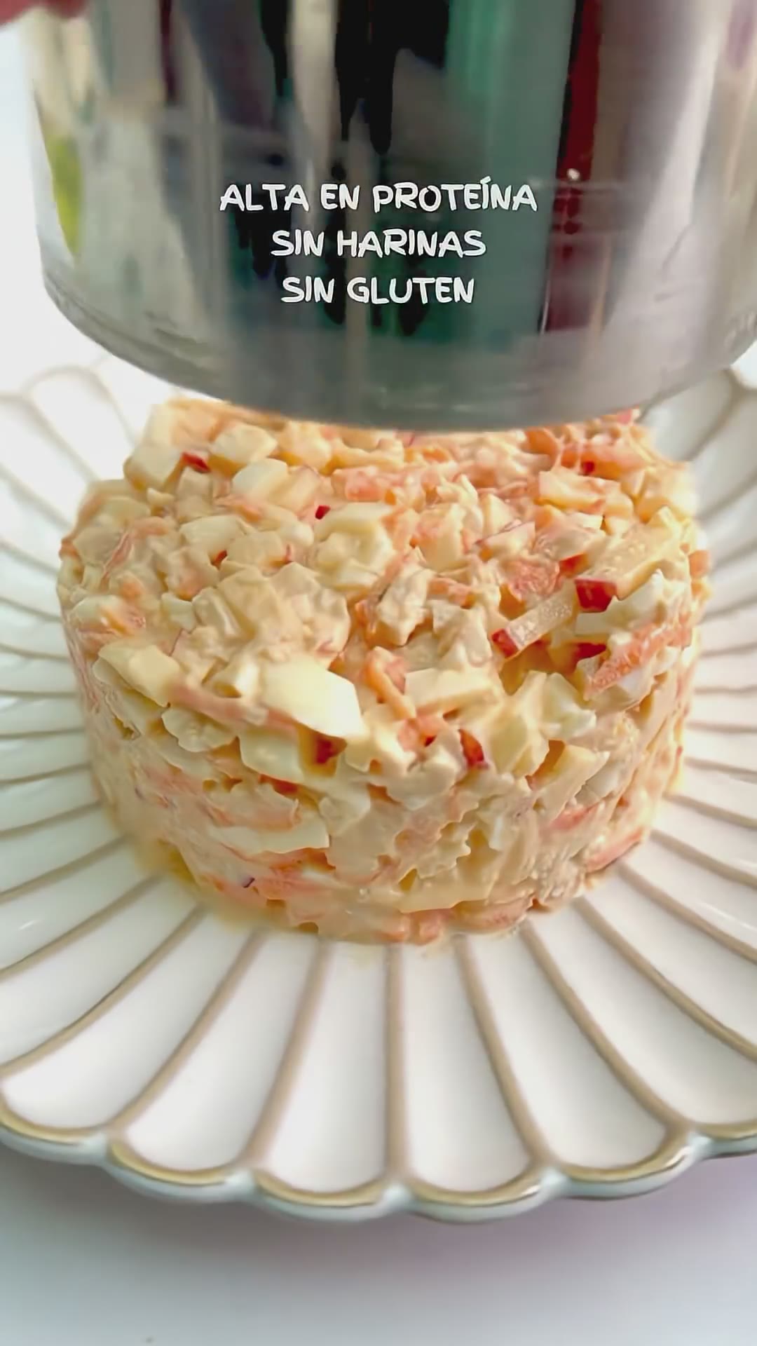 ENSALADA ALTA EN PROTEÍNA, SIN HARINAS Y SIN GLUTEN #recetasfaciles #ensalada #recetasdeverano