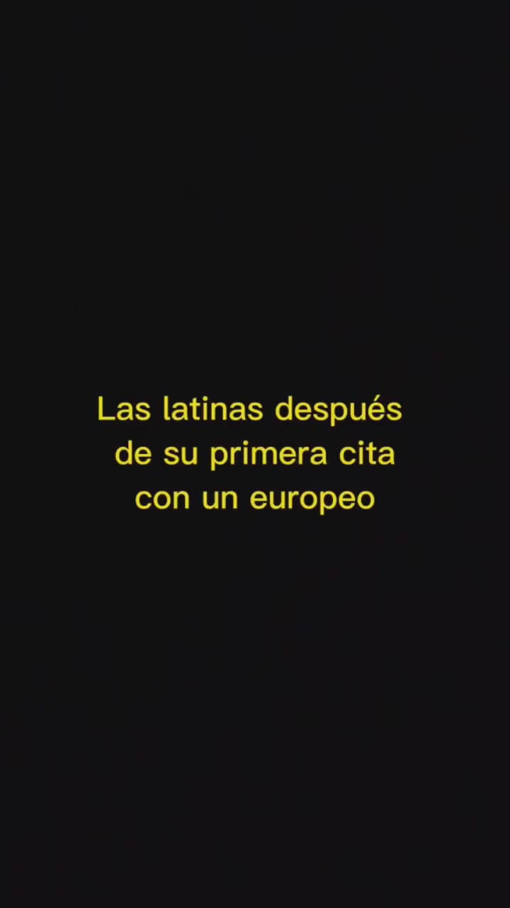 Latinas y europeos después de su primera cita😂 #latina #european #citas #novios #humor