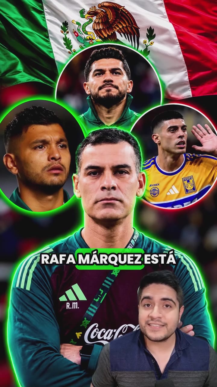 🔥RAFA MÁRQUEZ ESTÁ ARRUINANDO su PROPIO PROYECTO con la SELECCIÓN. #seleccionmexicana #ligamx