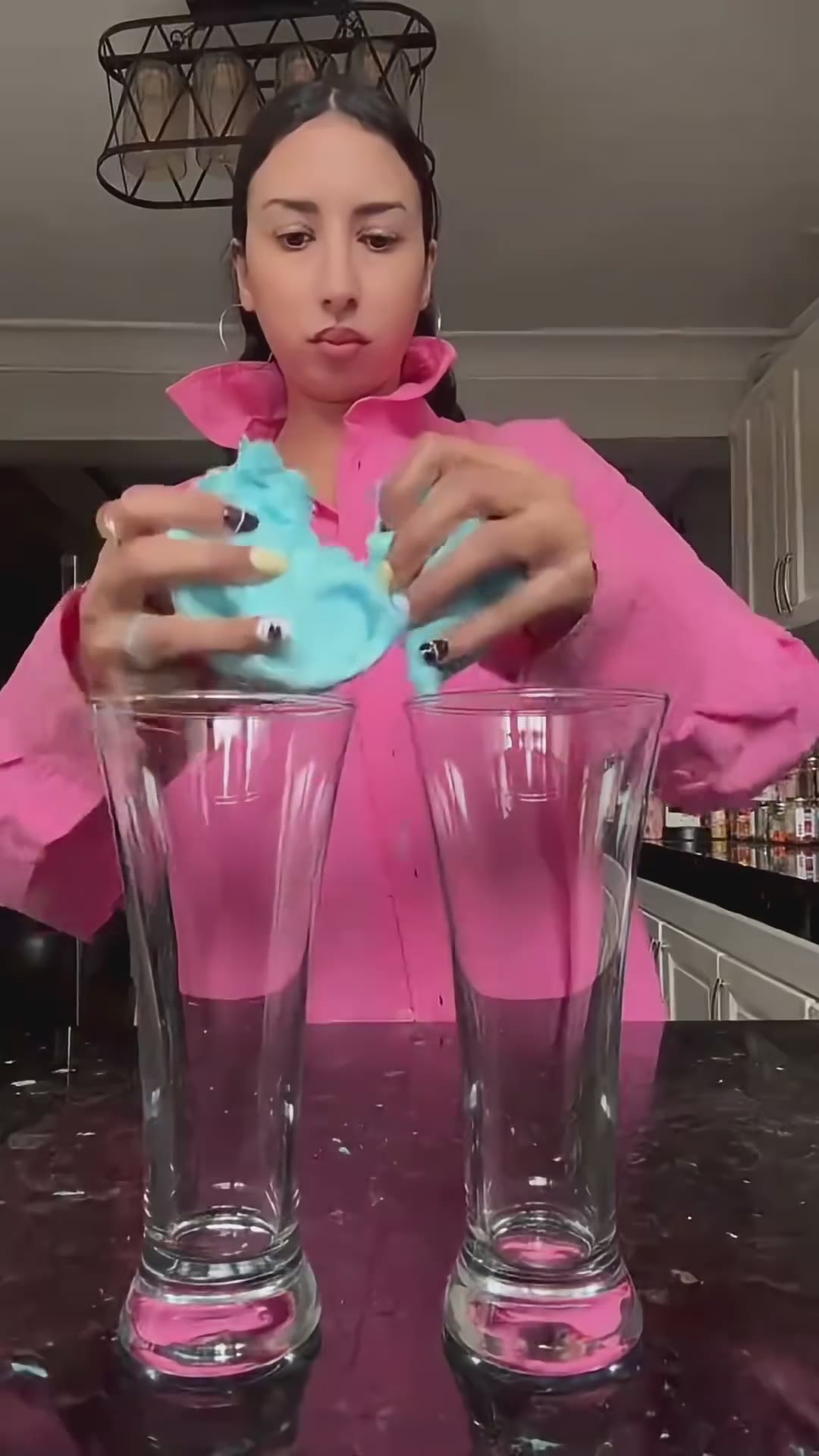 Cotton candy iced coffee recipe #drink #espressoyourself #espressolover