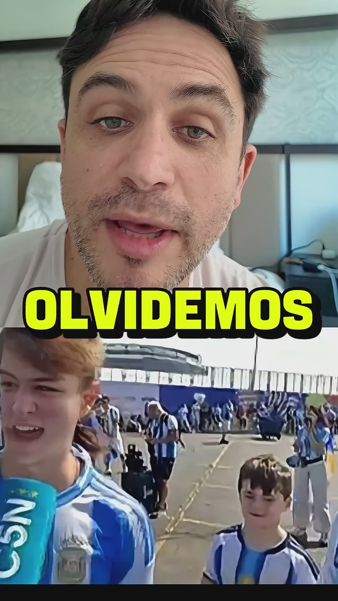 Hincha Argentino se le ríe a los de C5N en la cara 😂