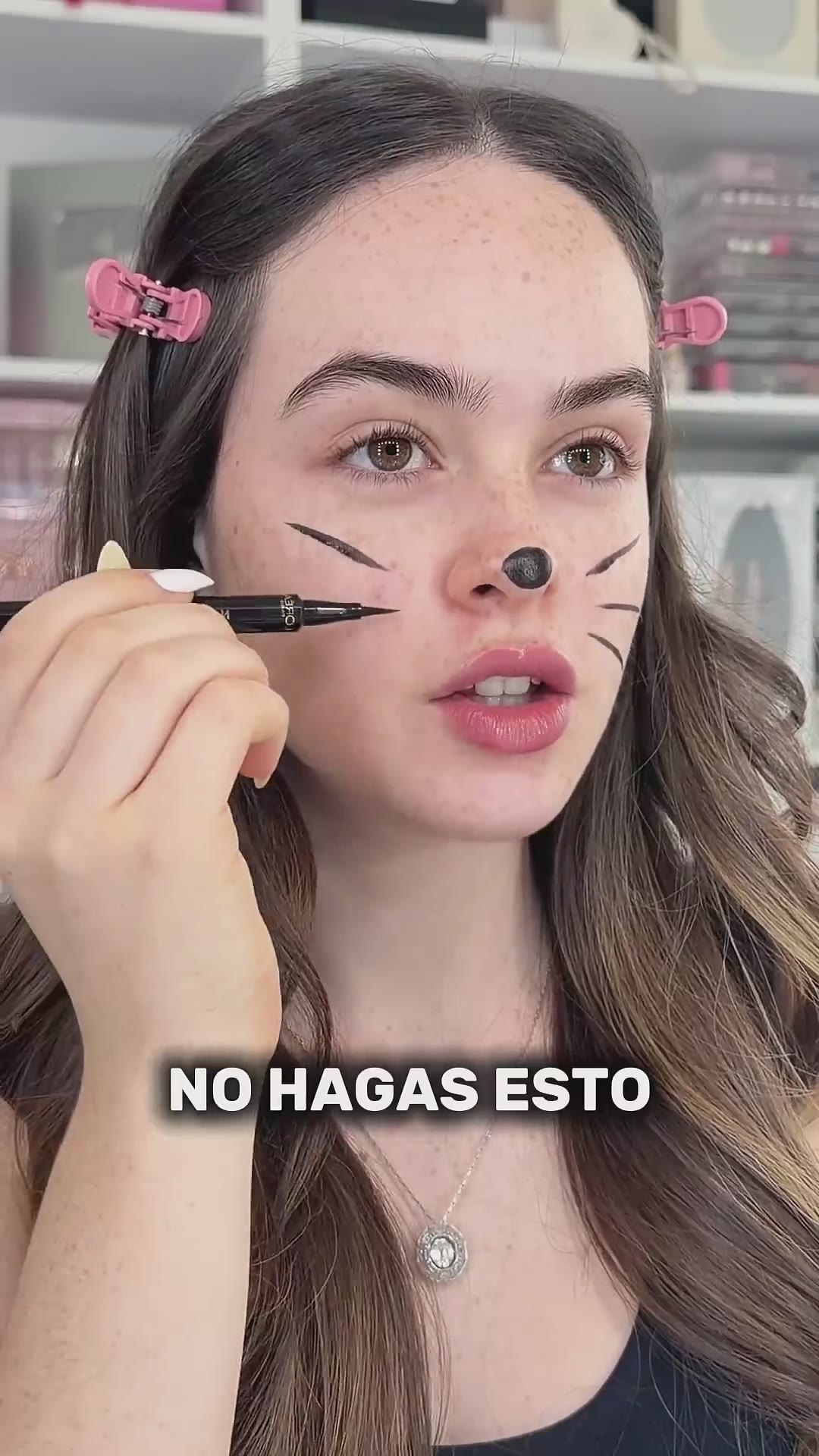 Maquillaje de halloween para principiantes 🤎 #maquillaje #makeup #halloween