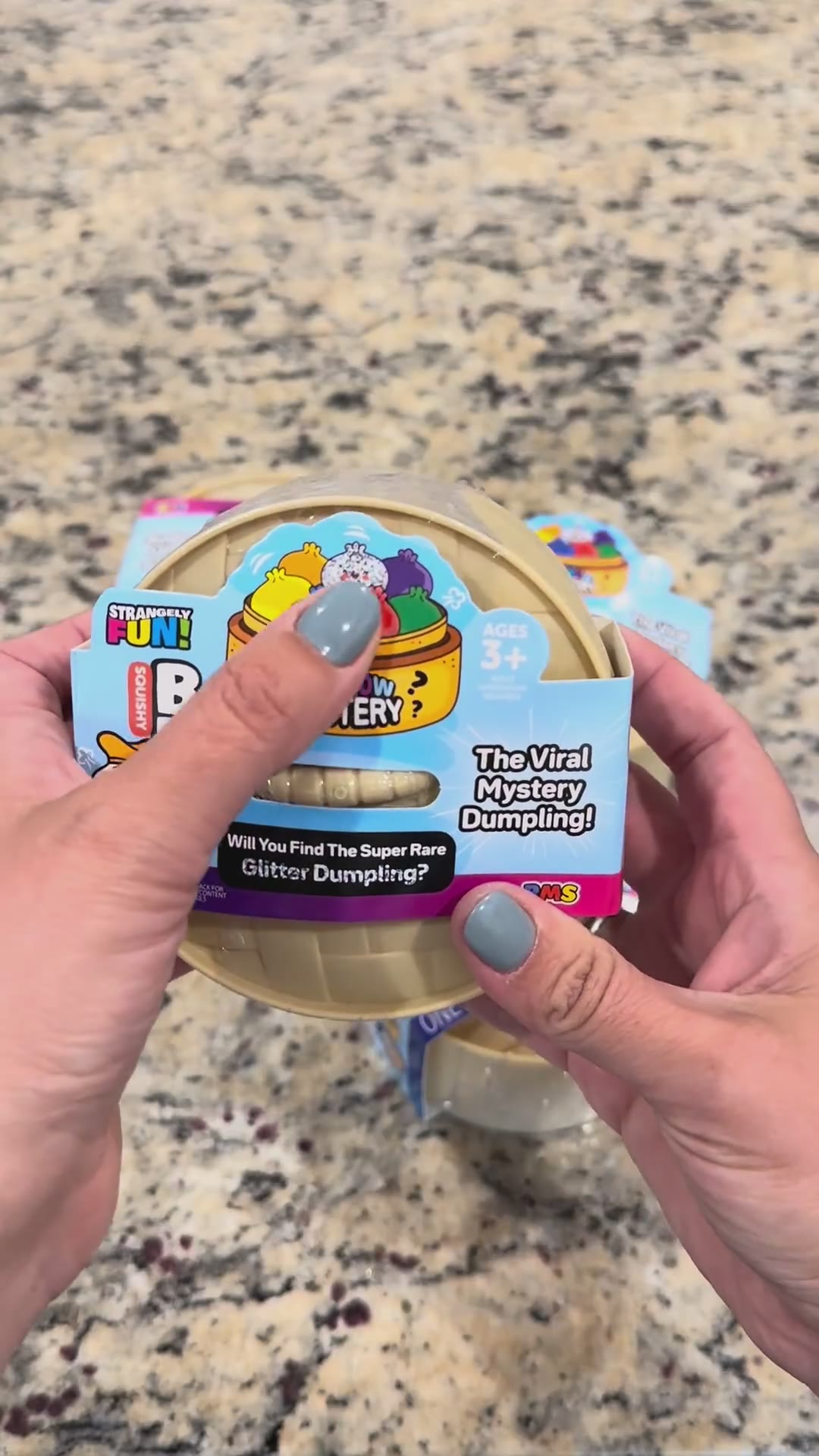Glitter dumpling #rare #bun #dumplings #unboxing #toys