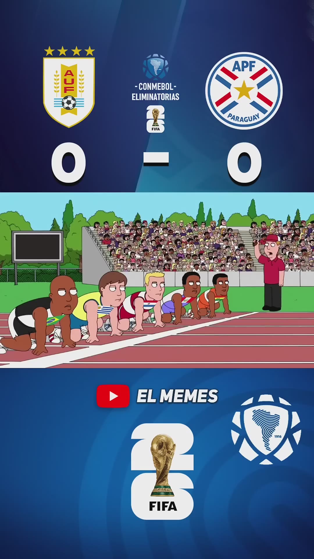 😴 #uruguay #paraguay #eliminatorias #mundial #worldcup #worldcup2026 #elmemes #humor #parati #futbol