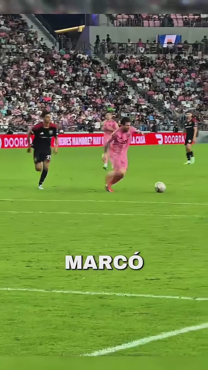 Messi volvió a sorprender al mundo entero #messi #leo #intermiami #MLS #gol