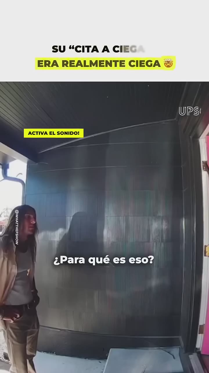 La “cita a ciegas” más realista de la historia 🤯 | Upsocl Mujer #shorts