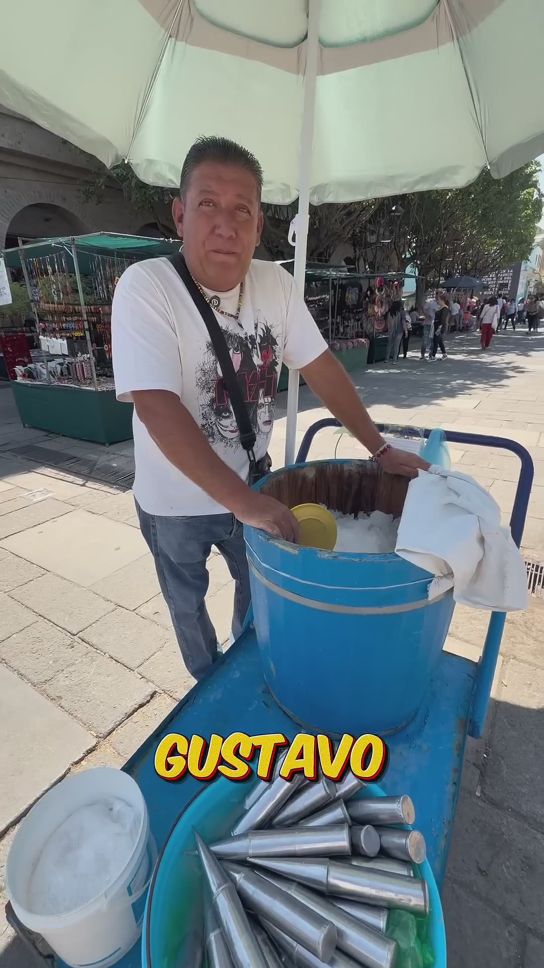 Esto me dieron por $1 Peso de CANUTO #guadalajara #mexico #helados #dulcestipicos #canutos