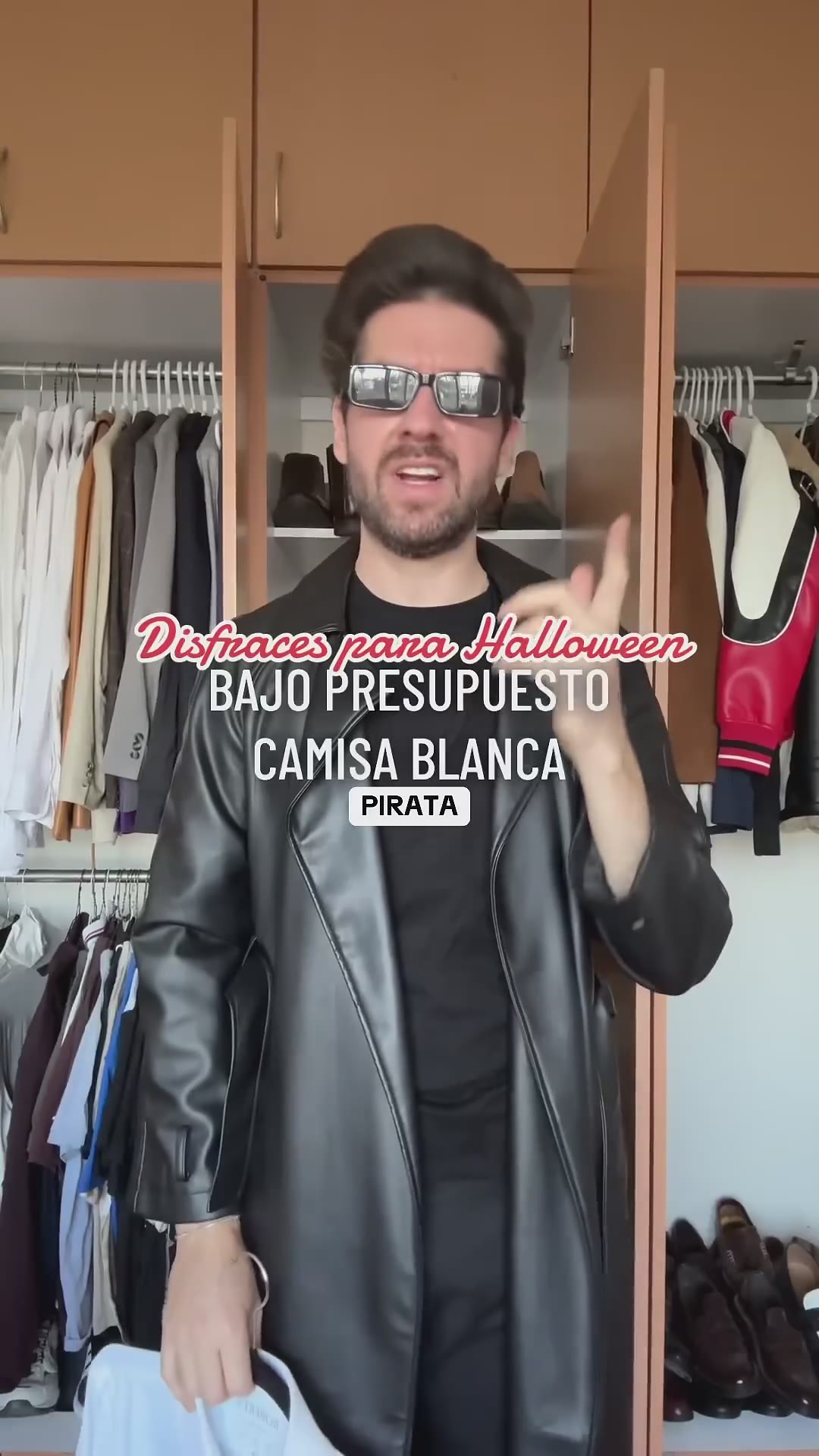 Disfraces Halloween BAJO PRESUPUESTO CAMISA BLANCA Pirata #disfraces #disfraceshalloween #Halloween