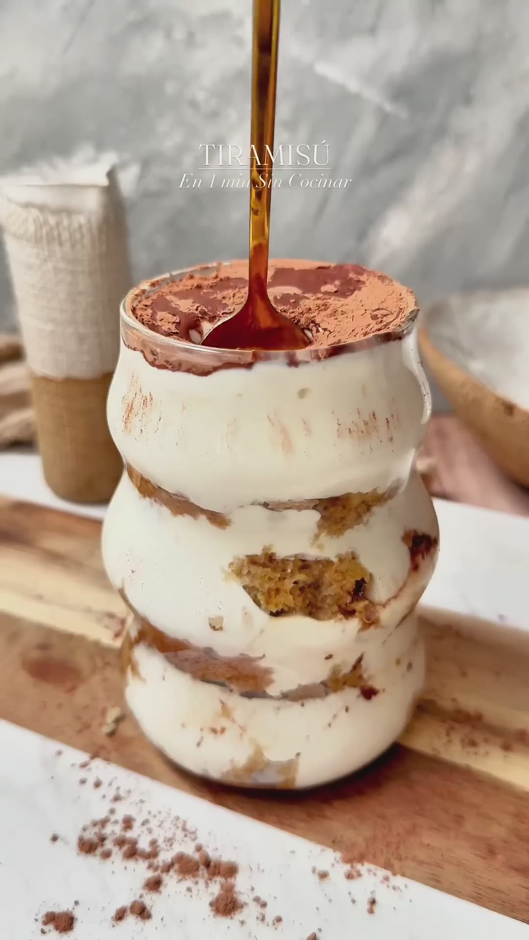 TIRAMISÚ FÁCIL y RÁPIDO! #postressaludables #postre #tiramisu #recetas #recetasfaciles #sinazucar