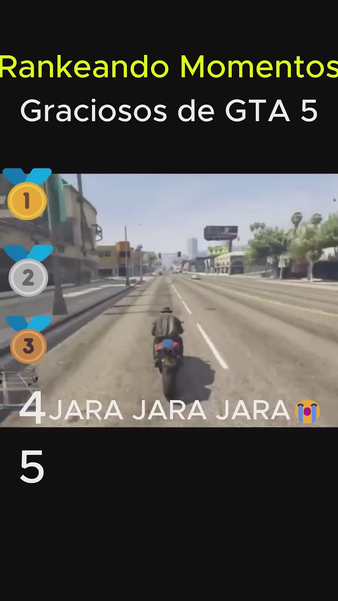 Rankeando Momentos Graciosos de GTA 5 #GTAV #gta5 #grandtheftautov #ranking #funny #rockstargames