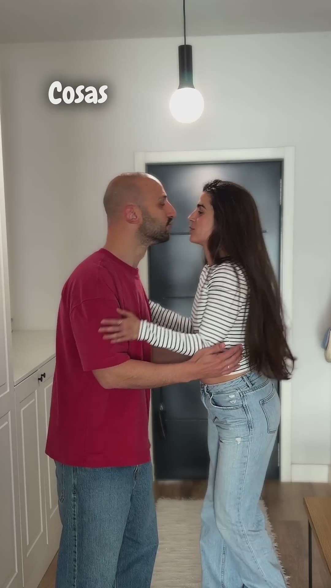 Cosas positivas de la diferencia de altura en una pareja ♥️🤣 #pareja #parati #risa #novio #novia