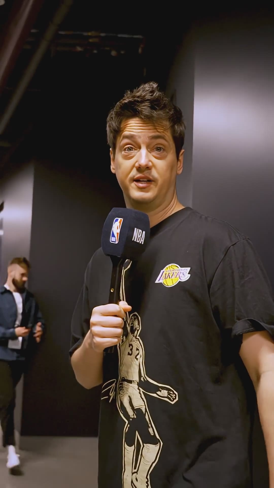 ¡Permiso, viene Lucho! El argentino estuvo en el Media Day del All Star Weekend y pasó todo esto…