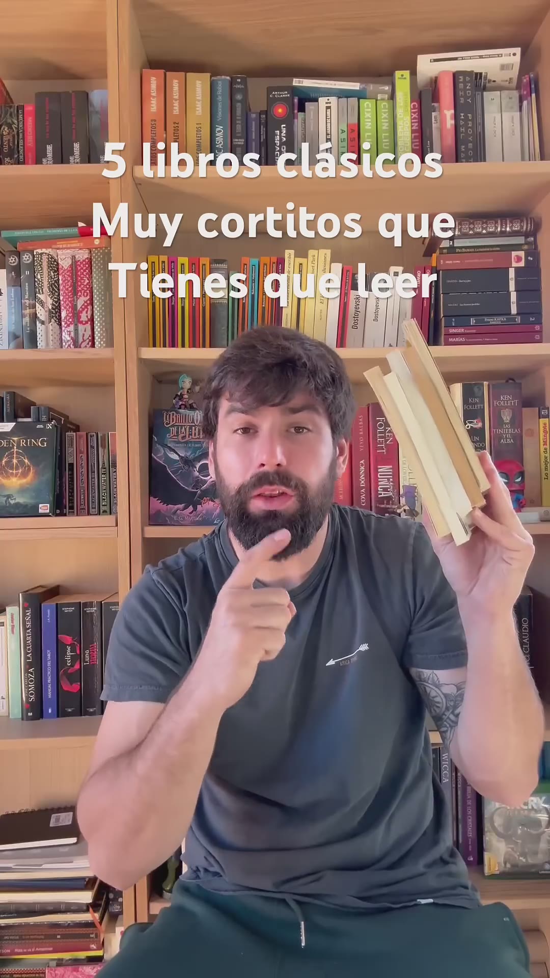 Te recomiendo 5 libros clásicos cortos #librosybooks #literatura #recomendaciondelibros #libros