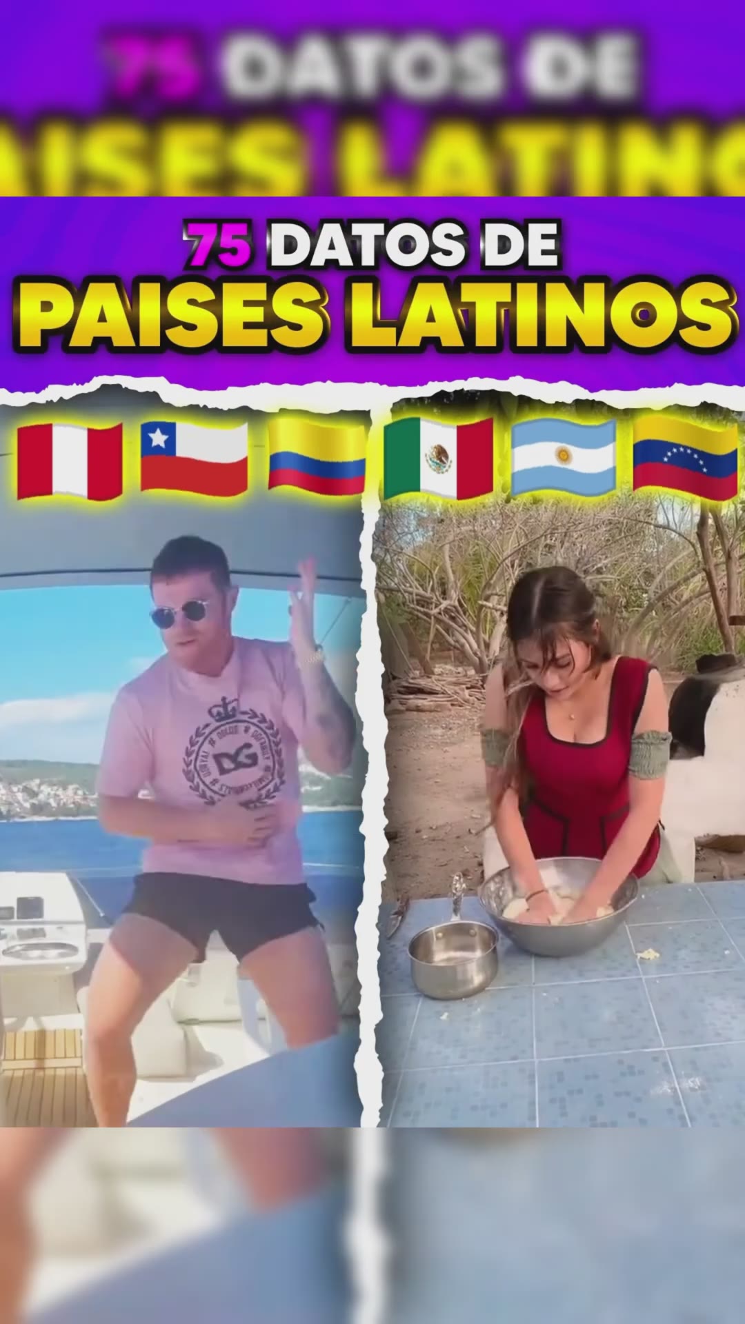 Datos que no sabías sobre países latinoamericanos #datoscuriosos #curiosidades #paises