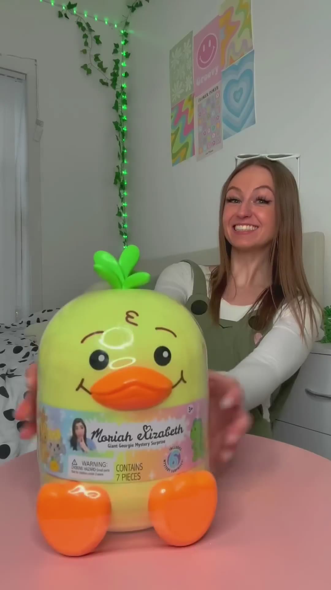 [ASMR] UNBOXING A *GIANT* MORIAH ELIZABETH MYSTERY GEORGIE SURPRISE!!🥹🐤🌈⁉️ (GOLD FIND?!🫢✨) #Shorts