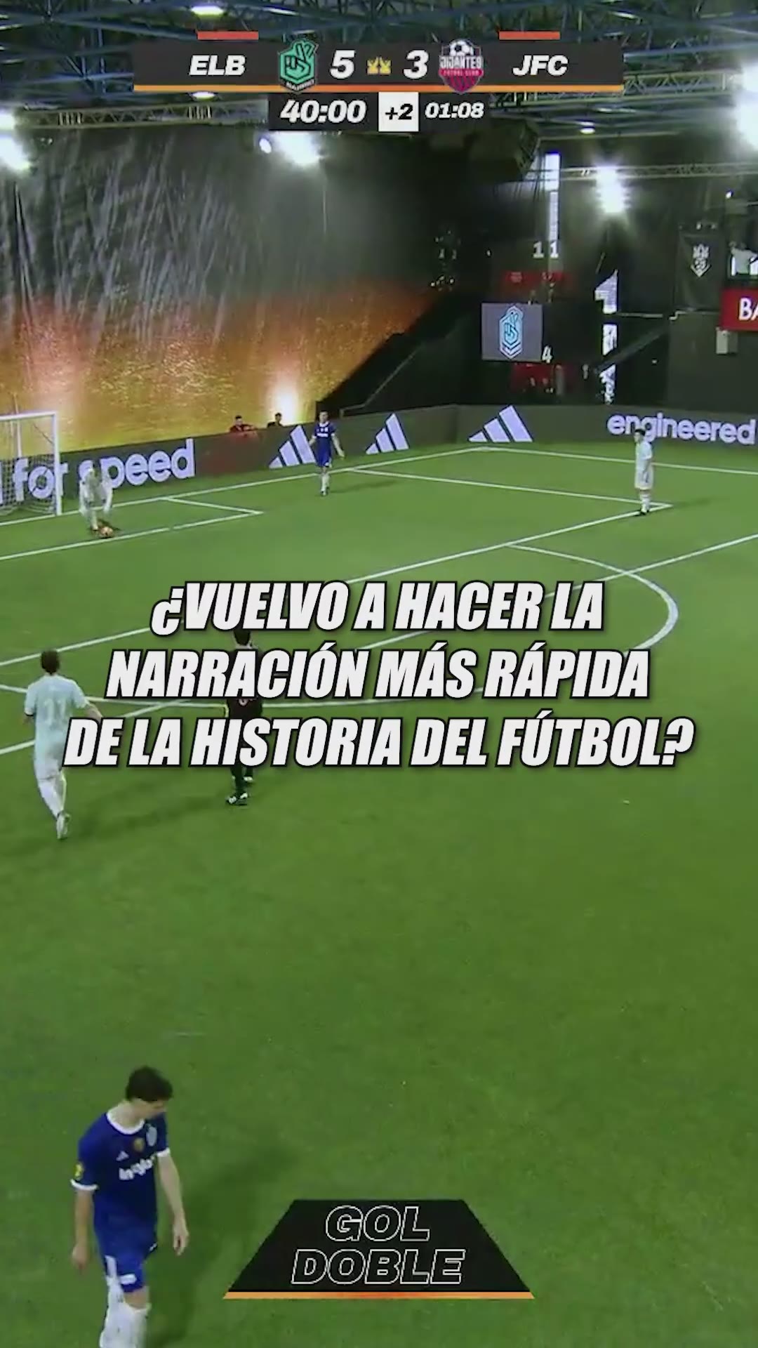 ¿VUELVO A HACER LA NARRACIÓN MÁS RÁPIDA DE LA HISTORIA DEL FÚTBOL? #sergiofferra #kingsleague
