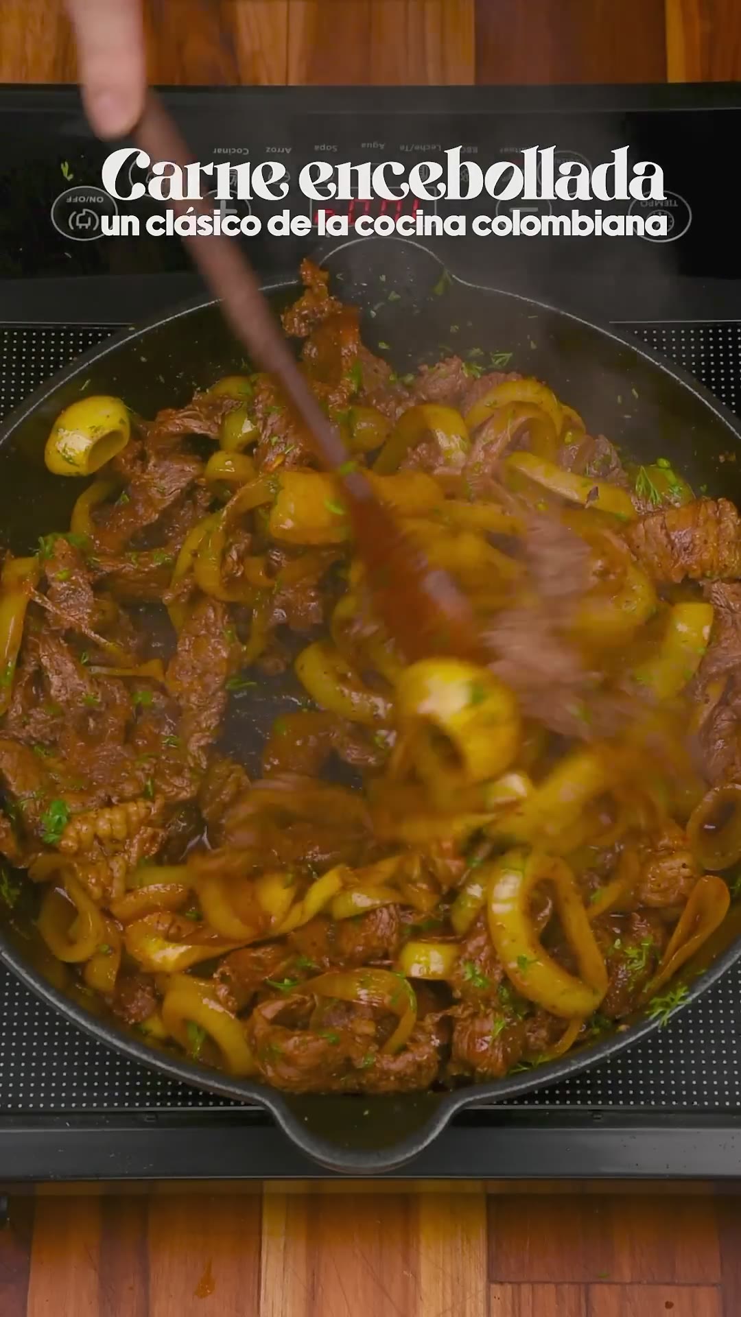 Carne encebollada, receta casera colombiana #colombia #receta #recetacolombiana #cocina #carne #2025