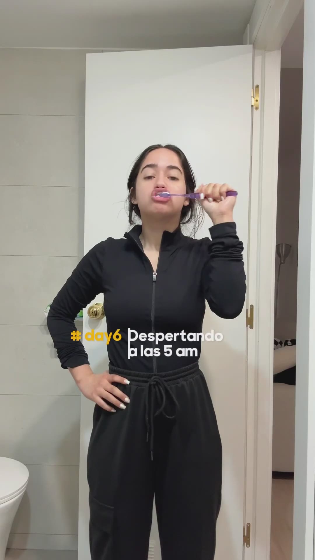 Día 6 🧠 despertando a las 5 am⏰ ¡RUTINA DE MAÑANA VLOG! #vlog #rutinademañana #5amroutine
