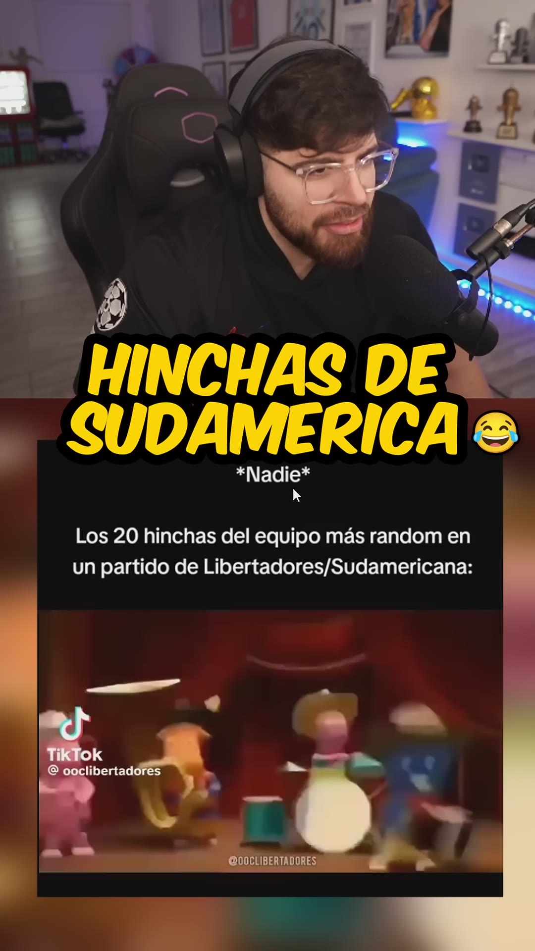 HINCHAS DE SUDAMERICA #lacobra #lacobraaa #futbol #memes #davoxeneize #libertadores #sudamericana