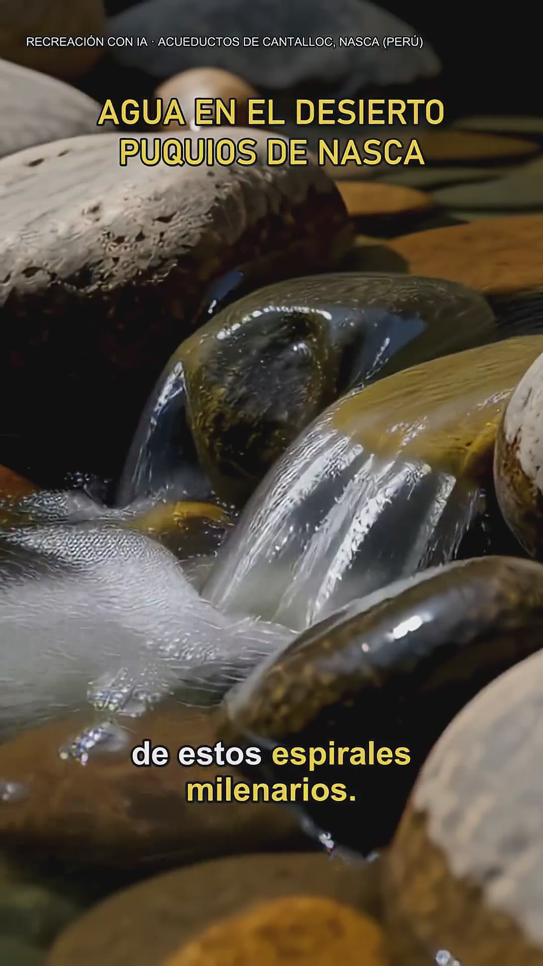 ¿Un río bajo el desierto? Así construyeron los puquios de Nasca