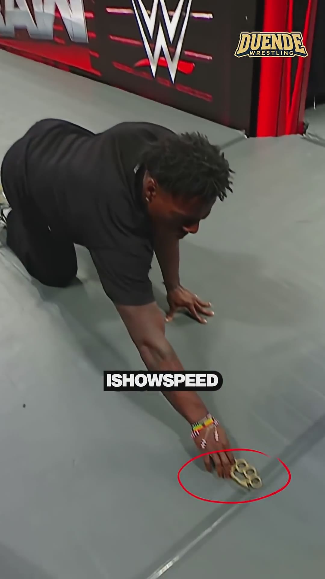IShowSpeed PAGÓ caro este error #wwe #dw