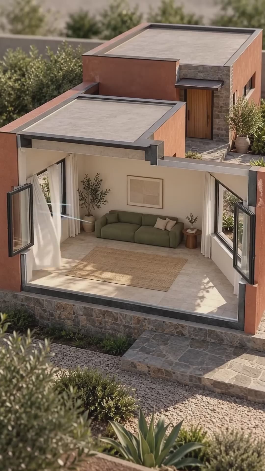 Tres formas de refrescar una vivienda.#arquitectura #ventilación #diseñopasivo#vivienda#construcción