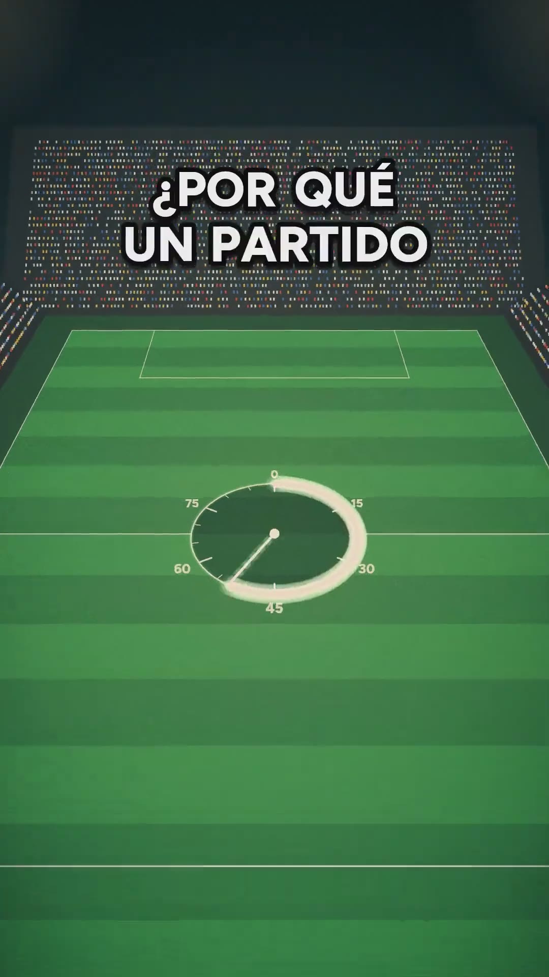 ¿Por qué un partido de fútbol dura 90 minutos? ⏱️⚽ #shorts