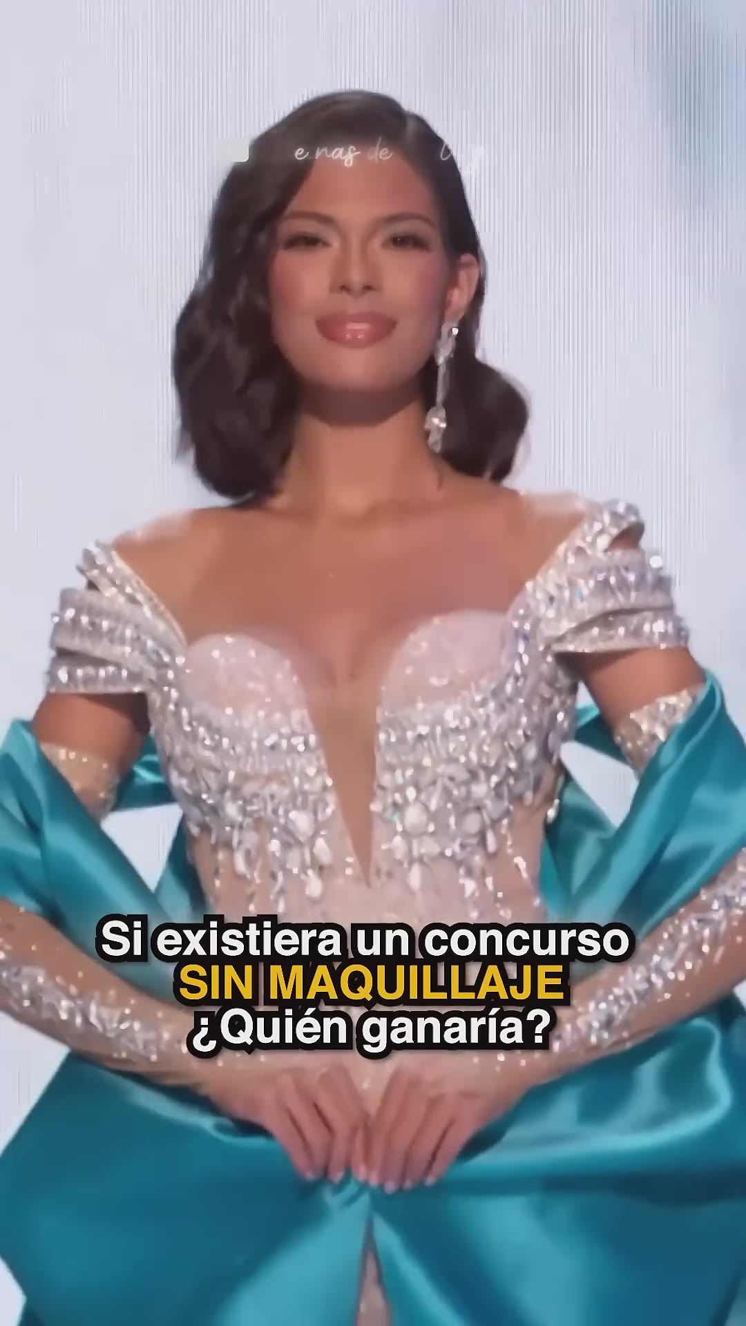 ¿Quién ganaría SIN MAQUILLAJE? Comenta ⬇️ #missuniverso