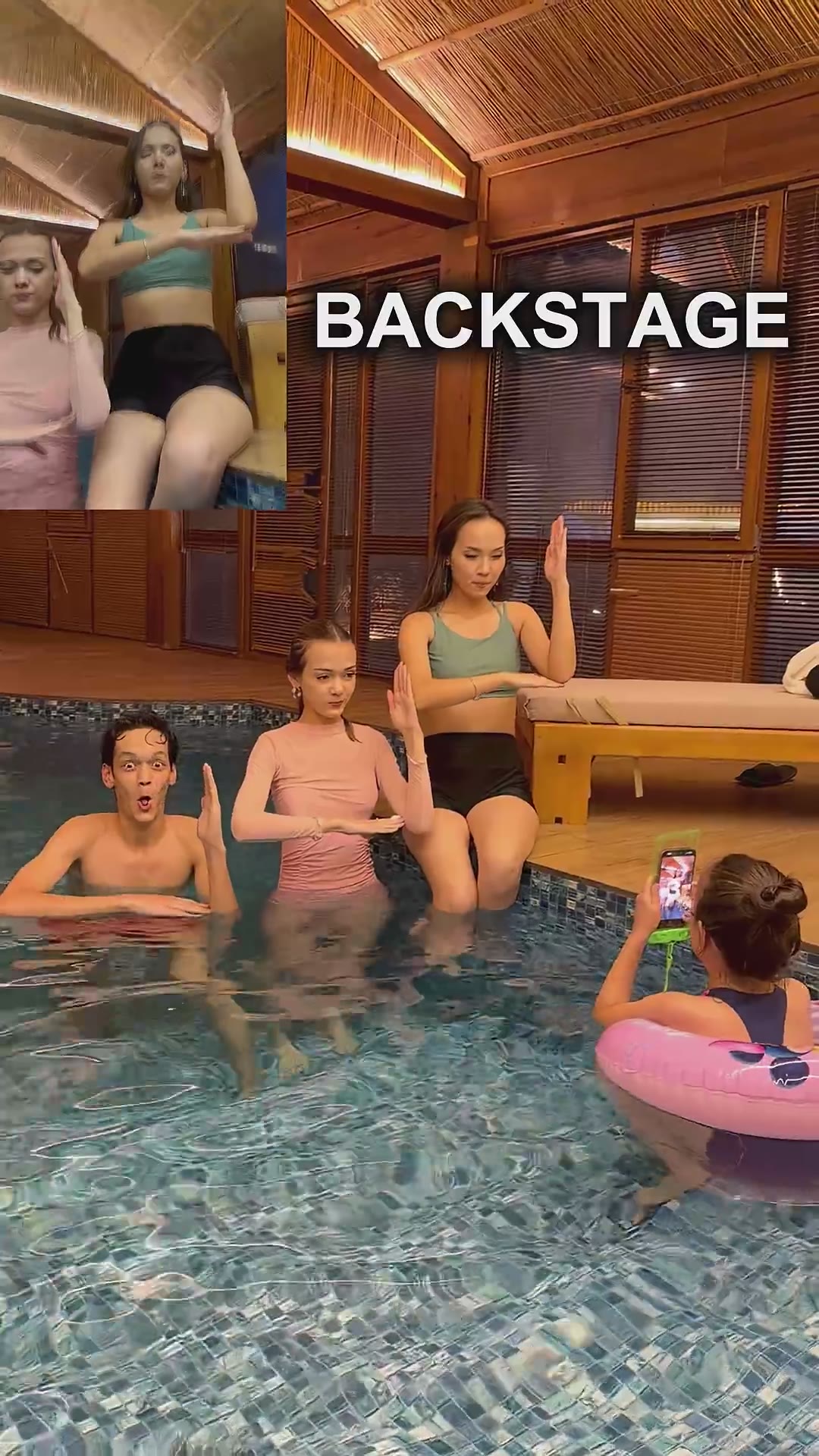 Backstage #mambetalifamily #dance #funny #comedy
