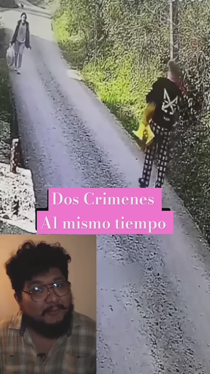 Dos Crímenes Capturados al mismo tiempo #horror #dark #scary #paranormal #apariciones #terror