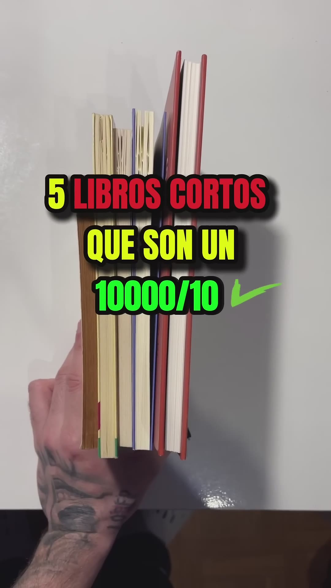 📚 5 LIBROS CORTOS DE DESARROLLO PERSONAL #desarrollopersonal