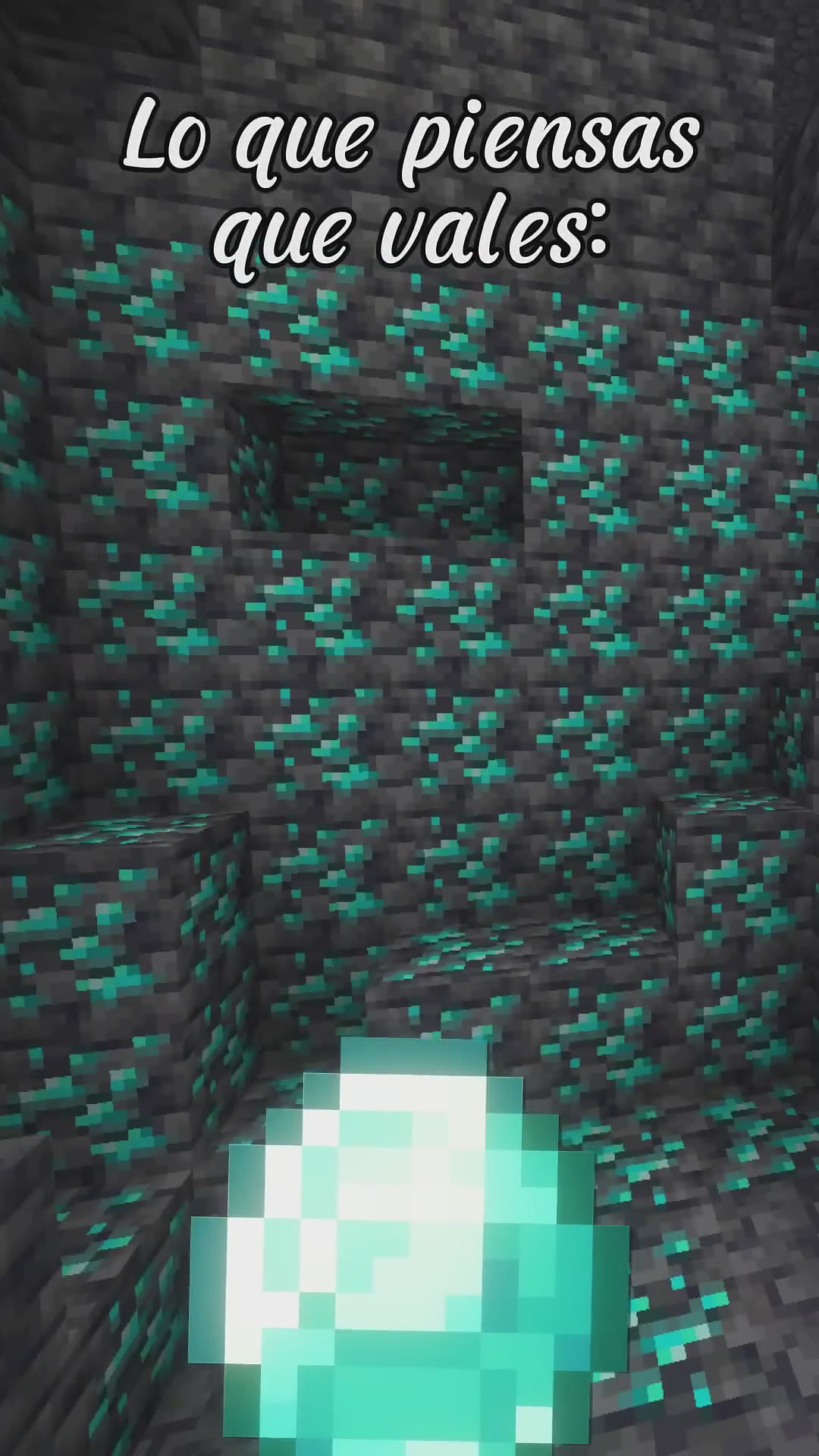 Cuando descubres tu verdadero valor ✨ #minecraft #memes
