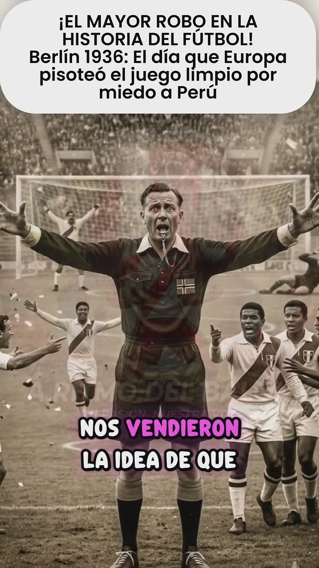 EL MAYOR ROBO EN LA HISTORIA DEL FUTBOL - PERU AUSTRIA 1936 #Berlin1936 #SeleccionPeruana
