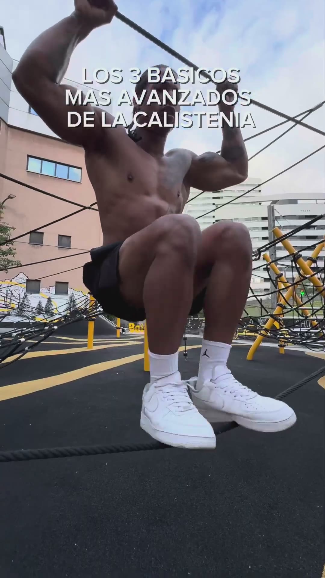 ESTO SON LOS 3 BASICOS MAS AVANZADOS DE LA CALISTENIA💪🏽 #calistenia #dominicantips #streetworkout