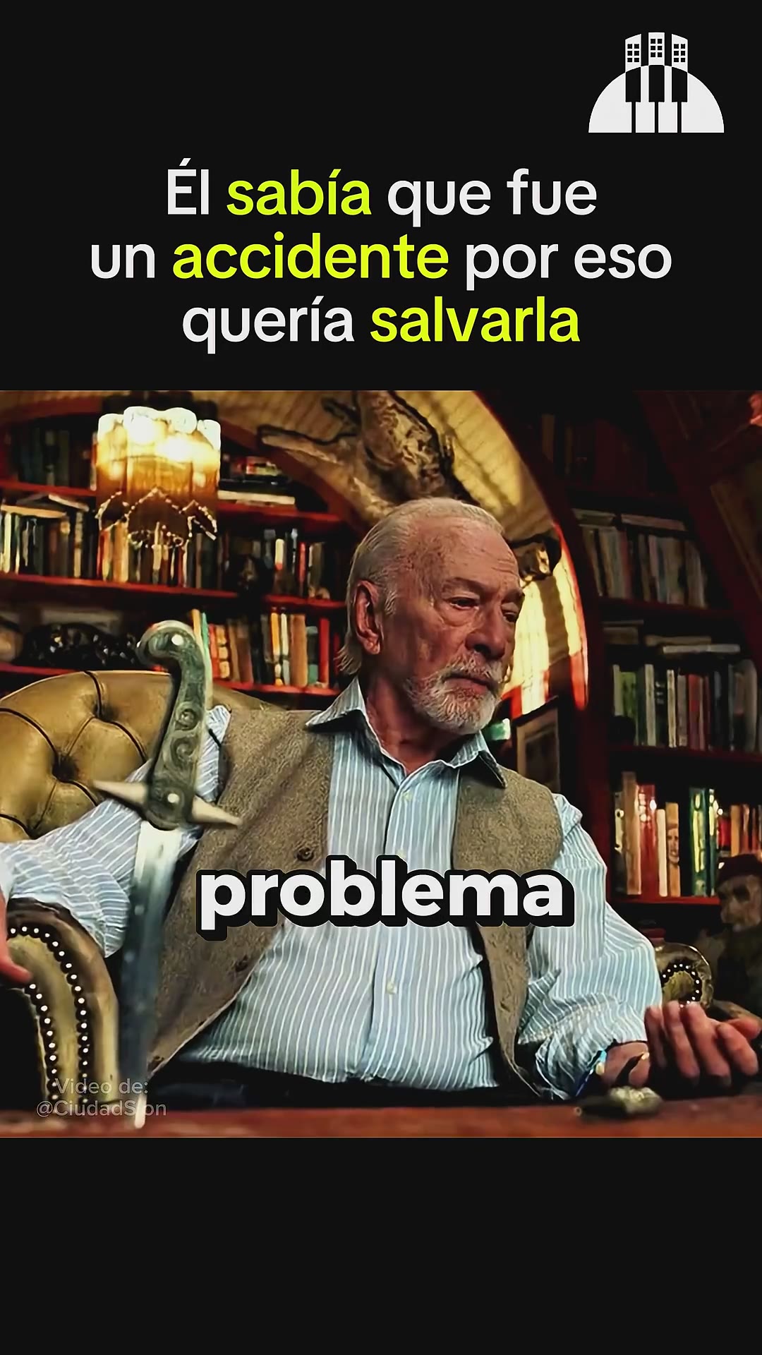 Él entendió lo que había pasado y decidió salvarla 😔❤️ #ciudadsion