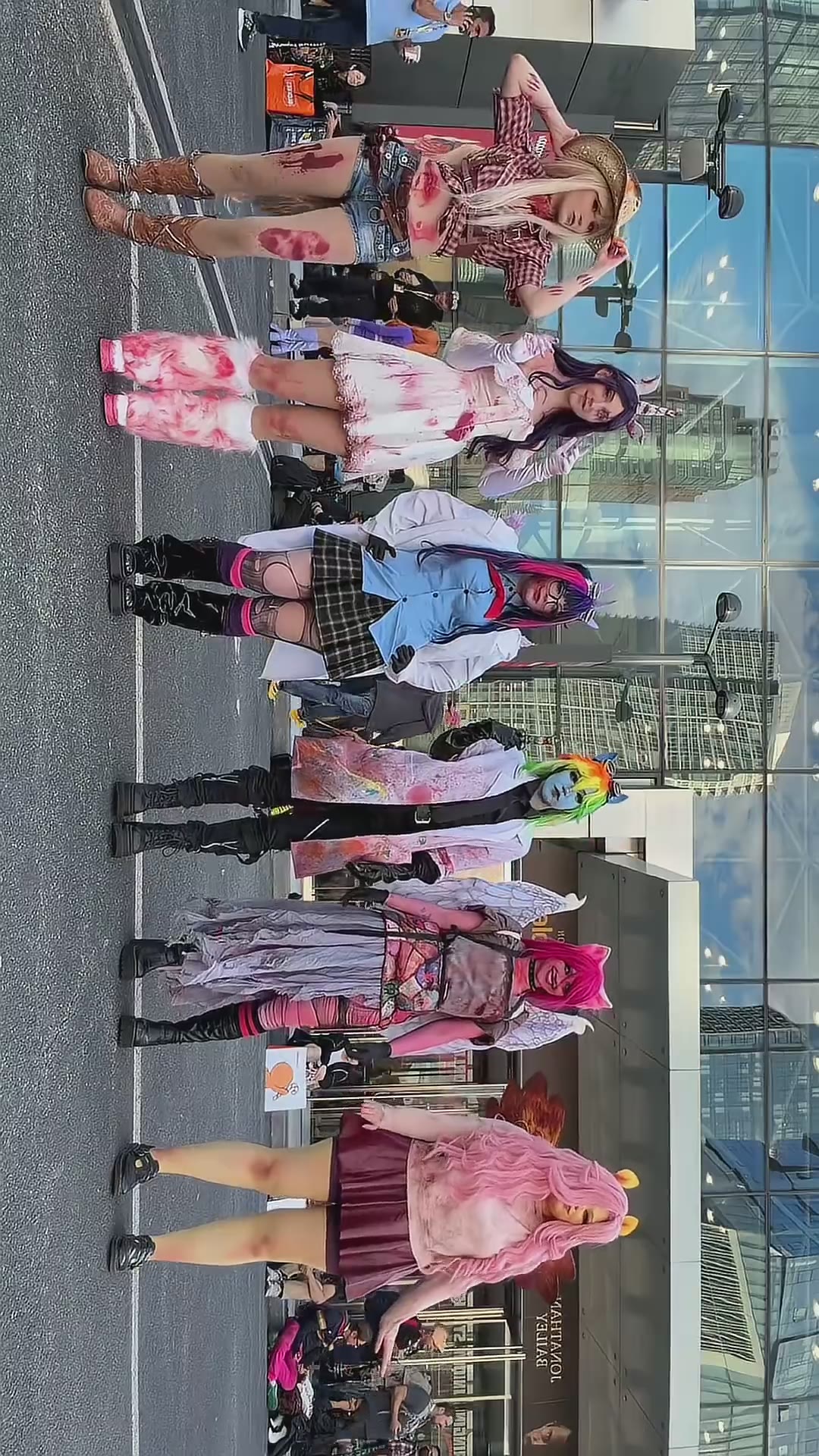 MY LITTLE PONY CREEPYPASTA GROUP!! #mylittlepony #cosplay #mlp #creepypasta #dance #trend #fypシ